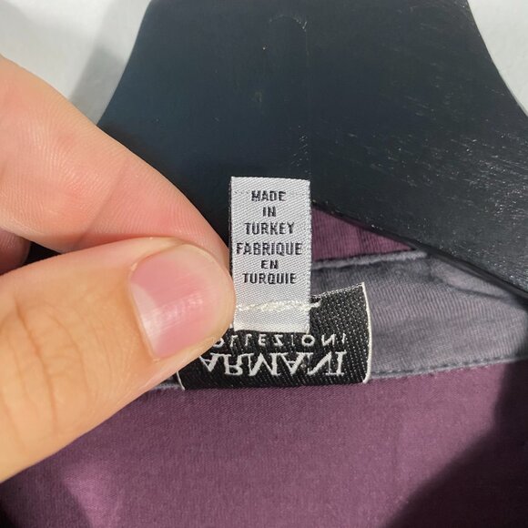 Armani Collezioni Maroon Polo Shirt Size L - Picture 5 of 5